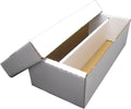 Shoe Card Storage Boxes, Holds 1,600 Cards or 300 Toploaders, 3 Pack | Each two-row box holds 1,600 standard or 2,280