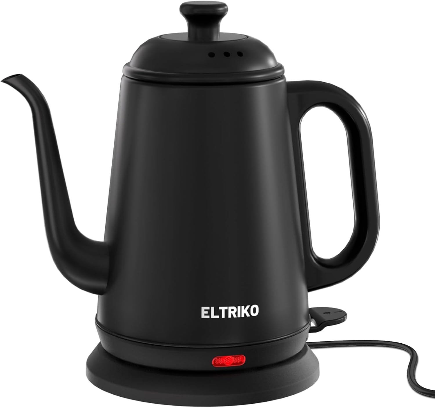 1L Gooseneck Electric Kettle for Pour Over Coffee & Tea | 1000W Fast Heating, Food-Grade Stainless Steel, Auto