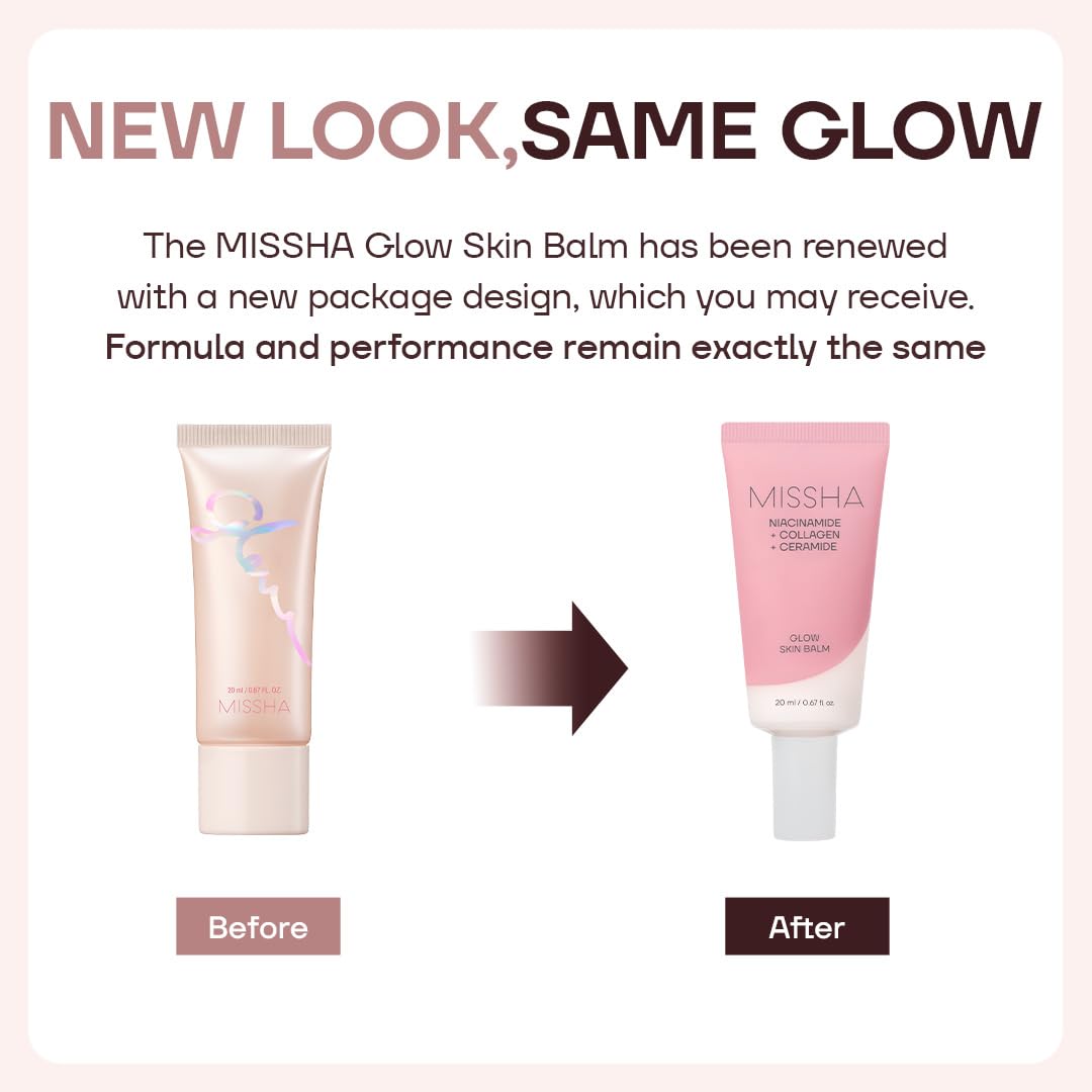 Glow Skin Balm Travel Size 4-in-1 Primer Cream 0.68 oz