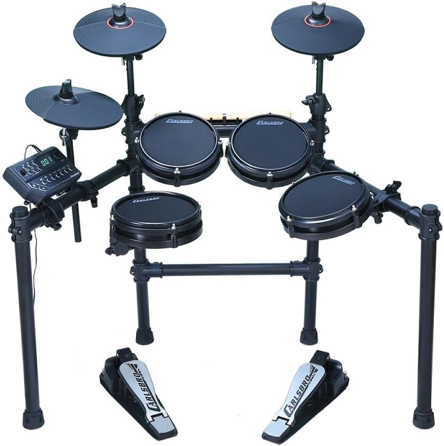 7-Piece Mesh Pad Electronic Drum Kit (CSD25M)