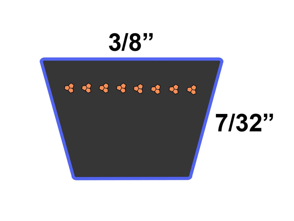 D&D PowerDrive 954-04082A MTD or Cub Cadet Kevlar Replacement Belt