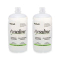 Eyesaline Eyewash Saline Solution Bottle Refill, 32 oz (2 Pack)