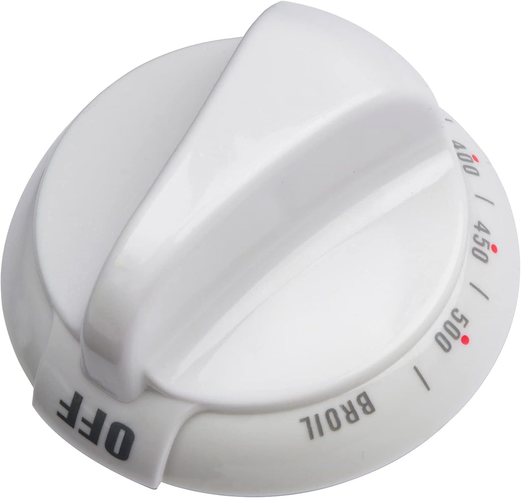 WB03K10036 Thermostat Knob for GE & Hotpoint Range Oven. Control Knob Replace Part Numbers WB3K10036, WB3K10037, WB03K10037, 242682, AP2014848, PS225985, EAP225985