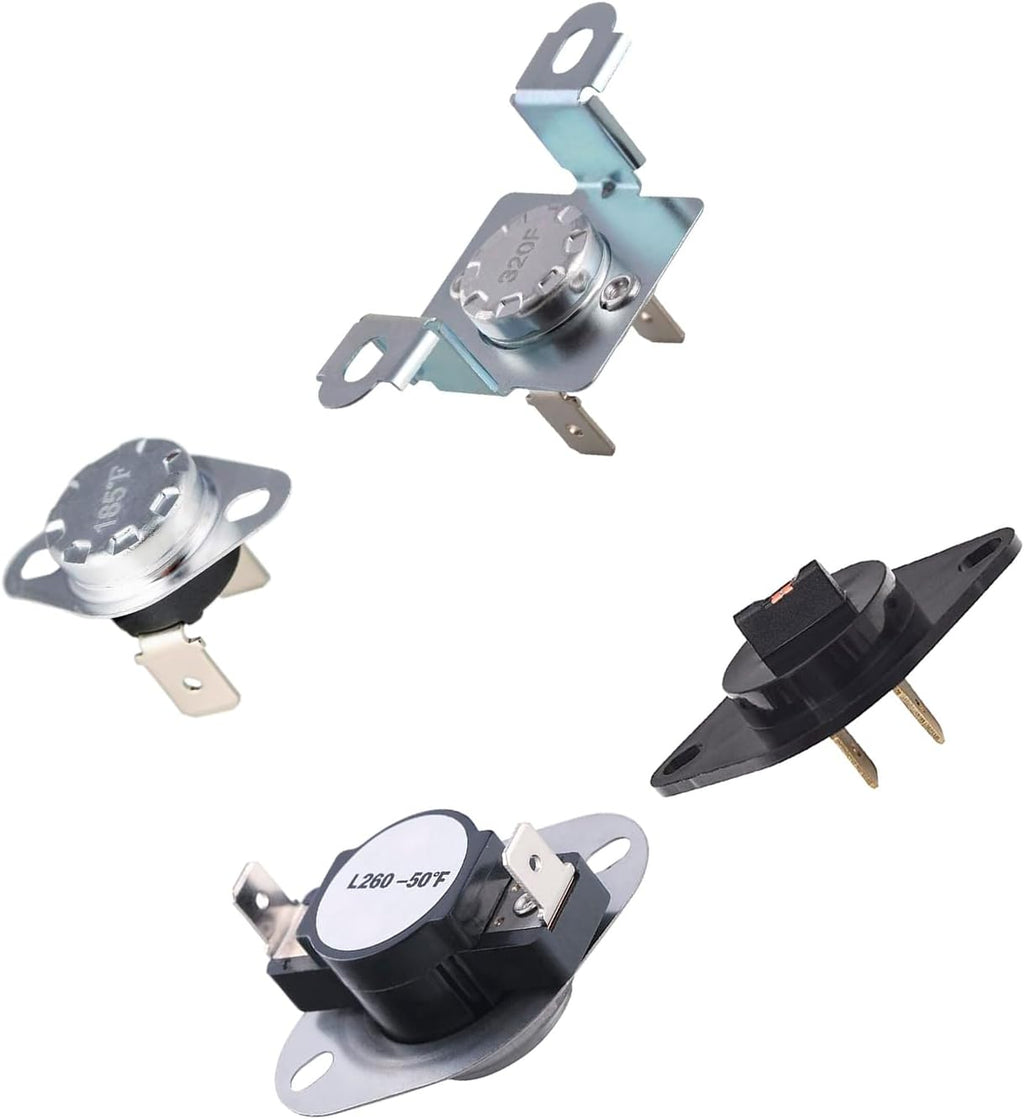 Upgraded Dryer Thermal Fuse Thermostat Thermistor Kit Replacement for Samsung DV520AGP/XAA DV5451AEW/XAA DV5451AGW/XAA DV5471AEP/XAA DV5471AEW/XAA DV56H9000EP/A2 DV56H9000EW/A2 DV56H9000GP/A2