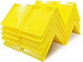 20-Pack 2 inch V-Shaped Corner Edge Protectors for Flatbed, Yellow