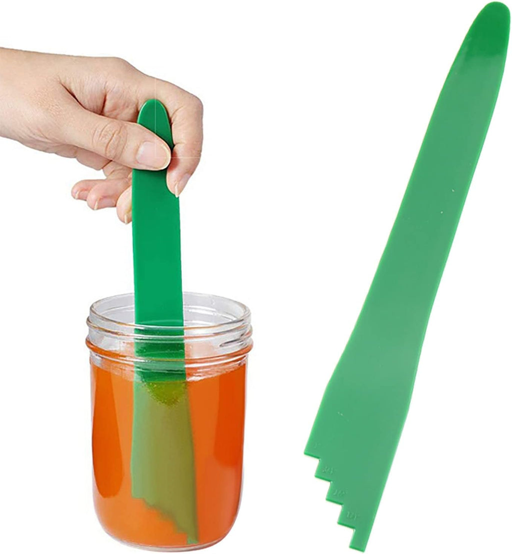 2set Canning Kit - 2PCS Canning Bubble Popper Bubble Remover and 2PCS Magnetic Jar Lid Lifters, Green, Heat Resistant