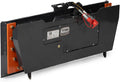 Hydraulic Tilt Mount Plate for Skid Steers, 25 Degree Left Right Tilt, Quick Tach Mounting System for Grader Blades