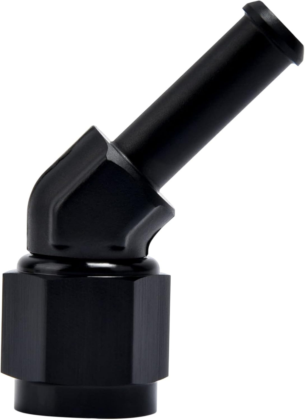 EVIL ENERGY 6AN Female to 5/16" Barb Hose Fitting 45 Degree Swivel