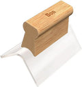 Outside Corner Tool Plexiglass 1/4 Inch Blade with Wood Handle for Burn-Free and Rust-Proof Finishing on Stucco