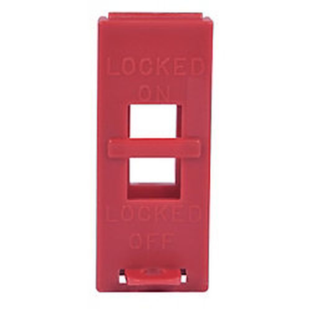Wall Switch Lockout,Red,3/8 in. Dia. 6064-1 Each