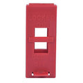 Wall Switch Lockout,Red,3/8 in. Dia. 6064-1 Each