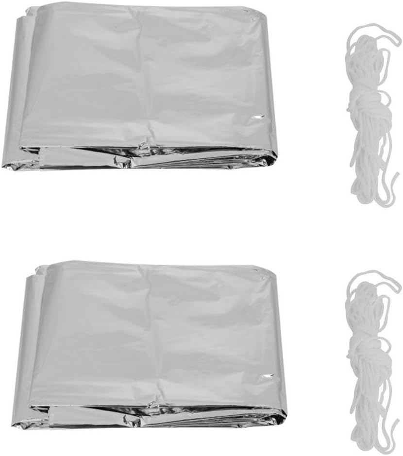 Blanket Tent - Water Proof & Thermal Reflective Survival Shelter for Camping, Hiking & Outdoor Rescue, Reusable Cold