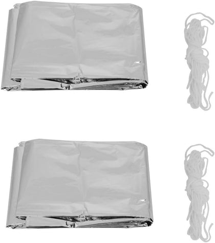 Blanket Tent - Water Proof & Thermal Reflective Survival Shelter for Camping, Hiking & Outdoor Rescue, Reusable Cold