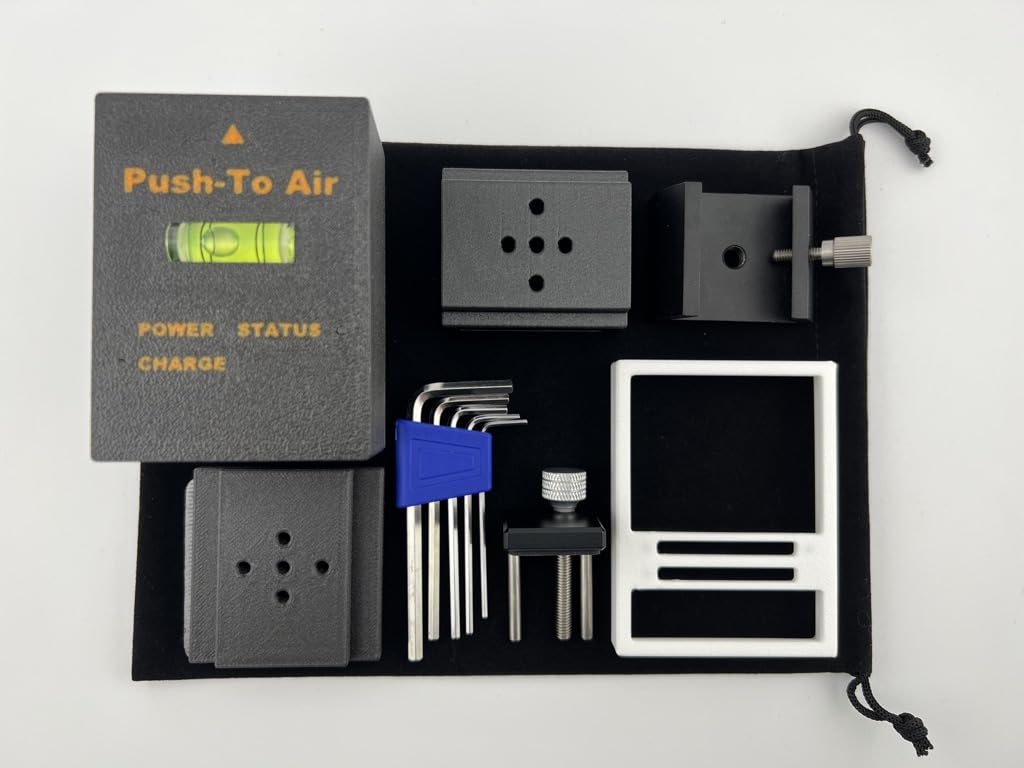 Push-To Air - Wireless Digital Setting Circles (DSC) Push to Kit Encoder for Dobsonian and Alt-Az Telescopes, WiFi & Bluetooth, Compatible with SkySafari Plus/Pro (iOS/Android)