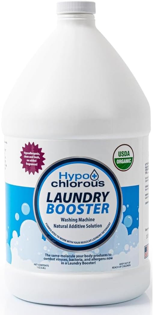 Hypochlorous Laundry Booster, 1 Gallon, 64 Loads