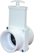 Valterra 6301 PVC Gate Valve, White, 3" Slip
