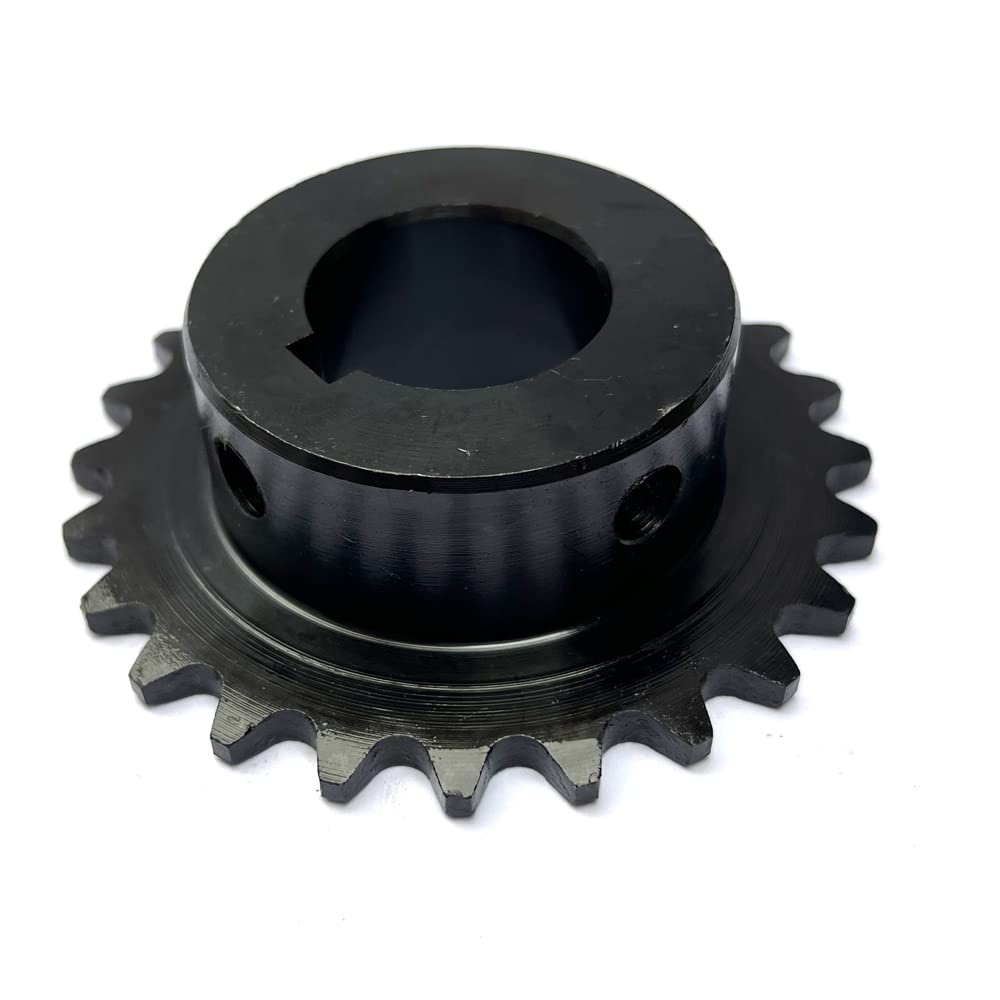 #35 Roller Chain Sprocket B Type 1" Bore Rust Prevention Hardened 24 Tooth