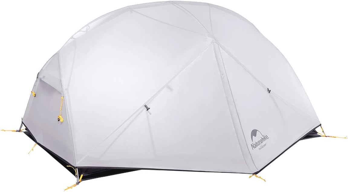 Mongar 2 Person Backpacking Tent, 3 Season Ultralight Lightweight 2 Person Tent, Double Layer Free Standing Tents for
