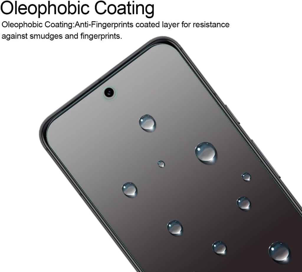 (3 Pack) Designed for Google Pixel 10 / Pixel 9 Tempered Glass Screen Protector, Anti Scratch, Bubble Free