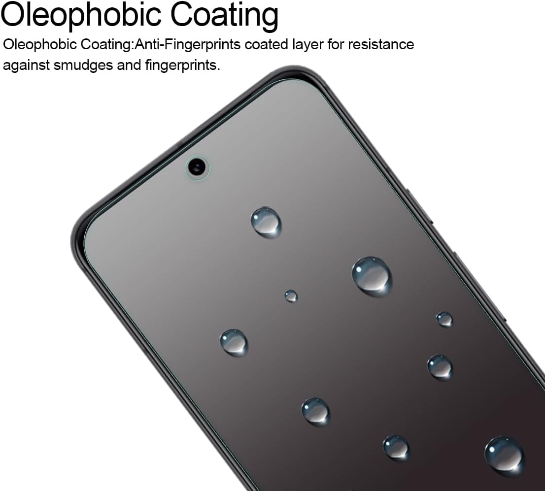 (3 Pack) Designed for Google Pixel 10 / Pixel 9 Tempered Glass Screen Protector, Anti Scratch, Bubble Free