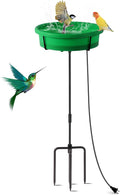 Standing Heated Bird Bath for Outdoors for Winter, 75W Heated Bird Baths with Detachable Power Cord,Thermostatic