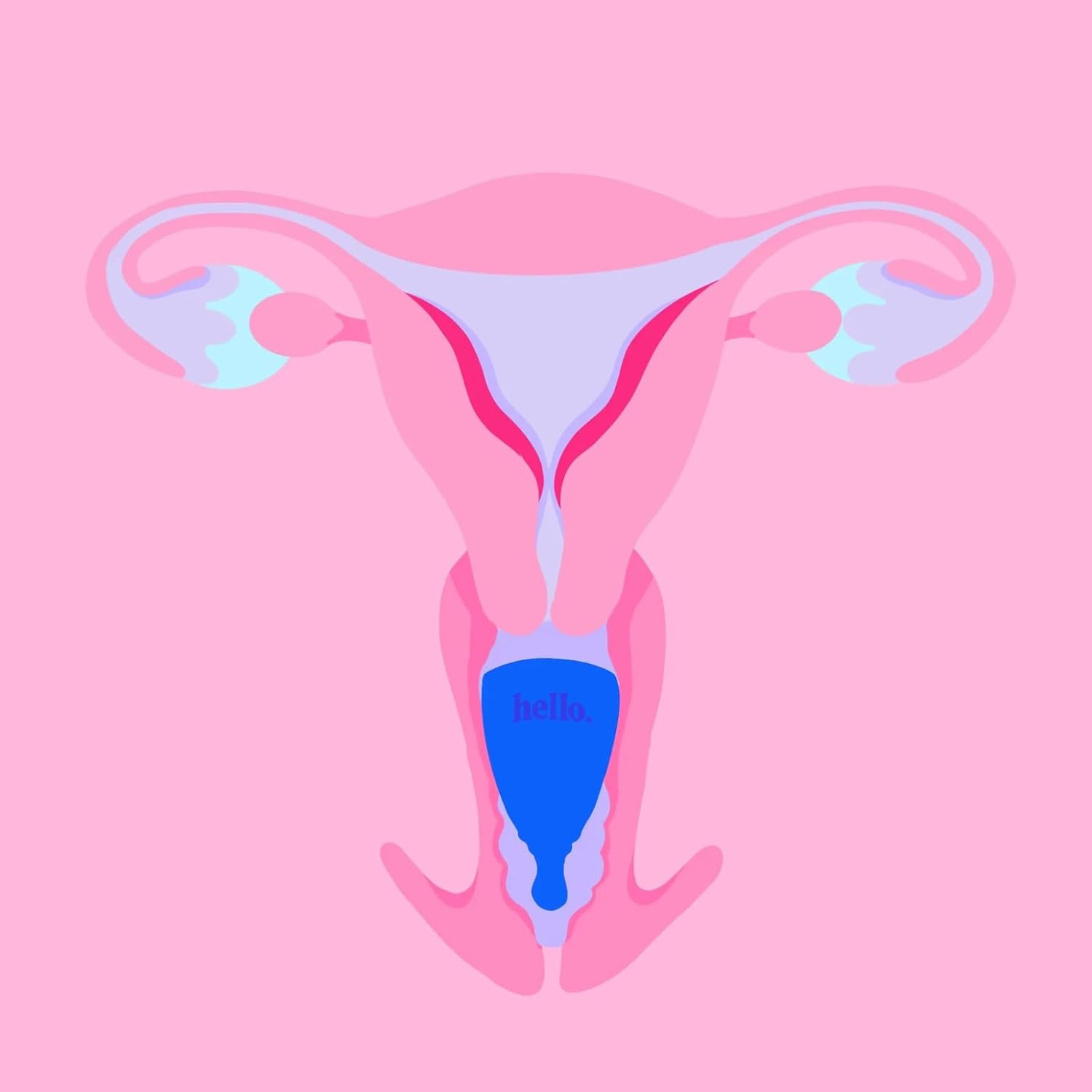 Cup High Cervix Menstrual Cup | Award Winning Reusable Soft Flexible Alternative to Pads & Tampons | Sustainable