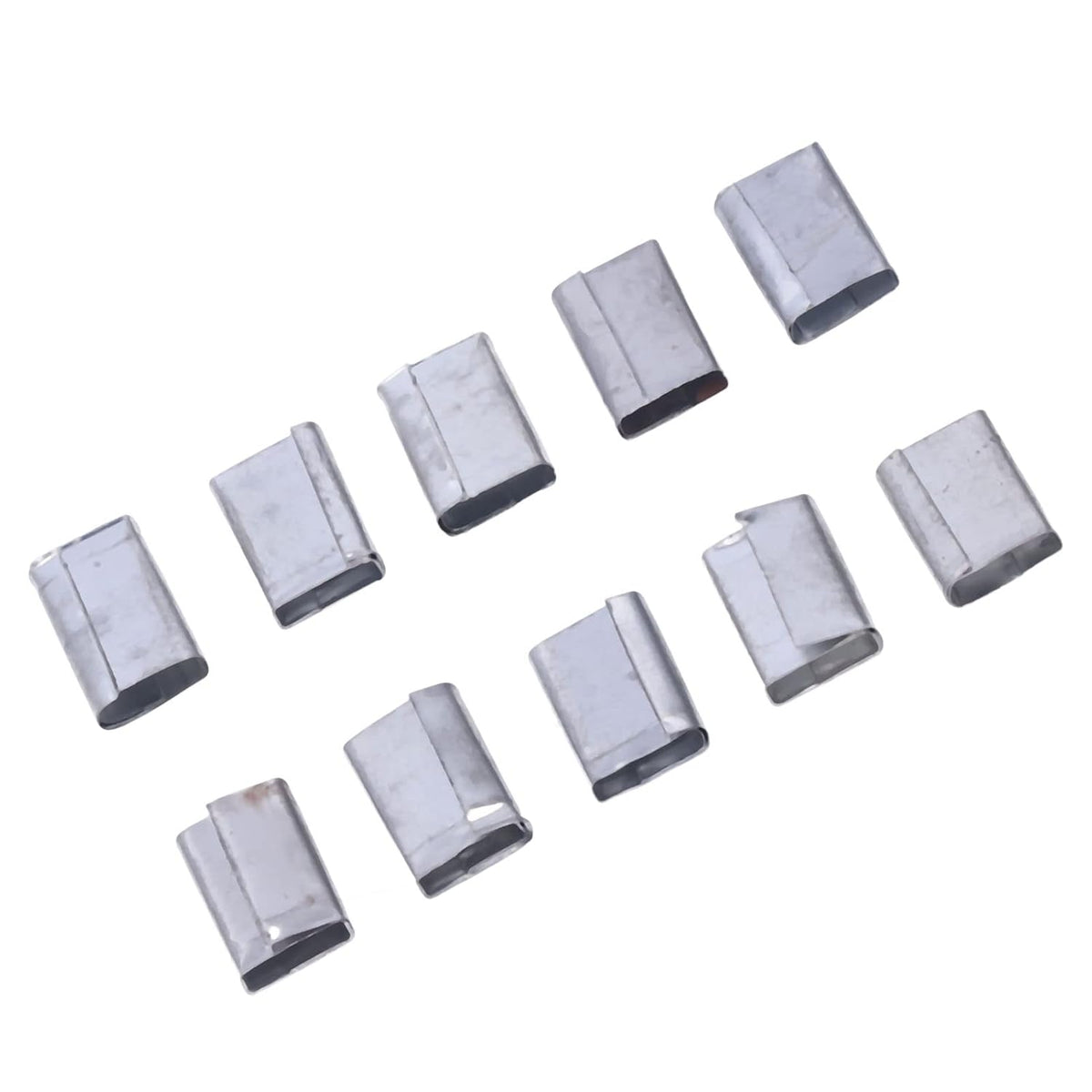 260Pcs Iron Sheet Packaging Strapping Seals for PP Belt