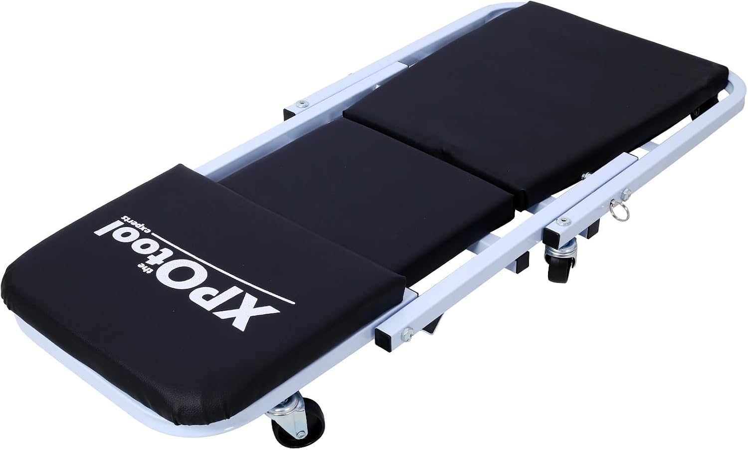 2-in-1 Mechanic Creeper and Stool, 36" Z Creeper Seat, 300 lbs Capacity, Low Profile Design with 6 Smooth-Rolling