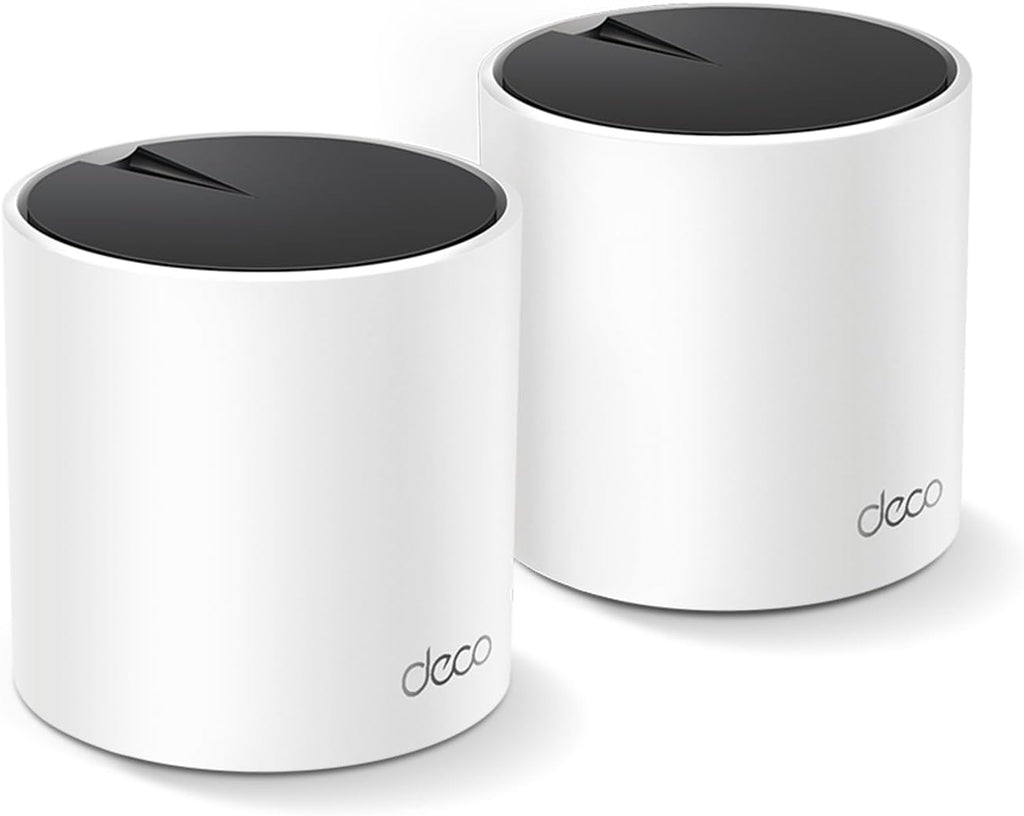 Deco X55 AX3000 WiFi 6 Mesh System - Covers up to 4500 Sq.Ft, Replaces Wireless Router and Extender, 3 Gigabit Ports