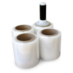 5" x 1000' Stretch Wrap Mini Rolls, 80 Ga (4-Pack) - USA-Made