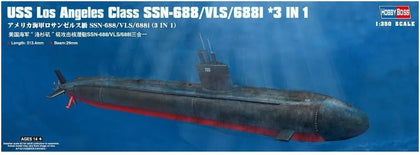 USS Los Angeles Class SSN-688/VLS/688I 3-in-1 Boat Model Building Kit