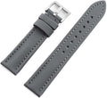 Water Resistant Oxford Fabric Watch Strap 18mm 19mm 20mm 22mm Sailcloth With Leather Back Lining Quick Release Watch