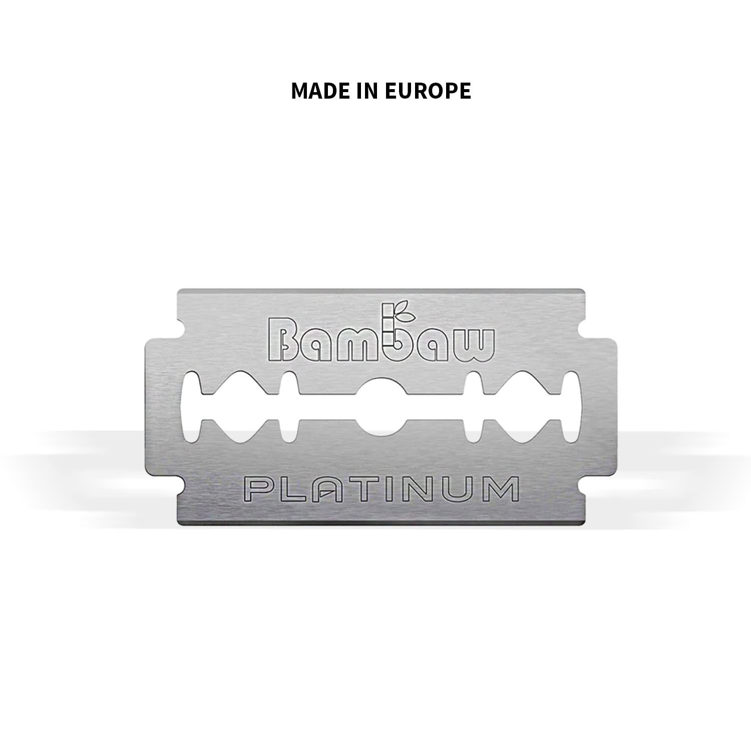 Safety Razor Blades for Men & Women, 60 Pack, Double Edge Razor Blades Refills, Platinum Swedish Stainless Steel