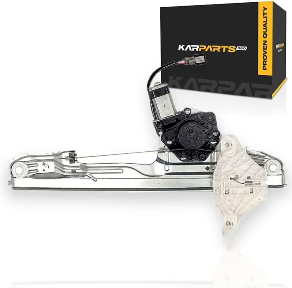 KarParts360 For Hyundai Kona Electric 19-23 Window Regulator Driver Side | 2 Pins | Replacement For HY1350140 | 82403J9000, 82450J9000