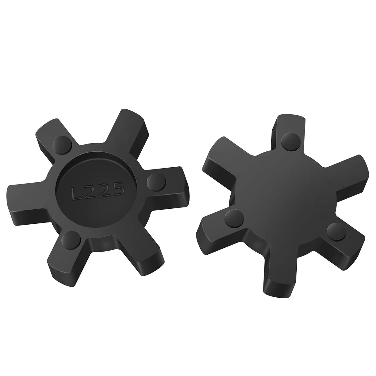 XIKE L075 NBR Rubber Spider for L-Jaw Coupling, 4-Pack