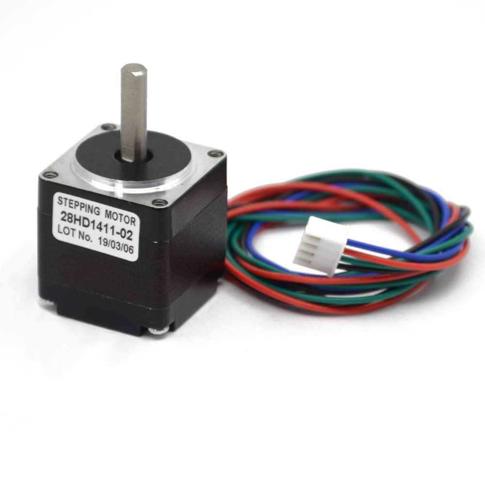 Nema 11 Stepper Motor 28mm Body 1.8 Stepper Angle 0.8A 2 Phase 4-Lead