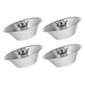 4pcs Stainless Steel Range Hood Oil Bowl for Kitchen Use
