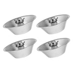 4pcs Stainless Steel Range Hood Oil Bowl for Kitchen Use