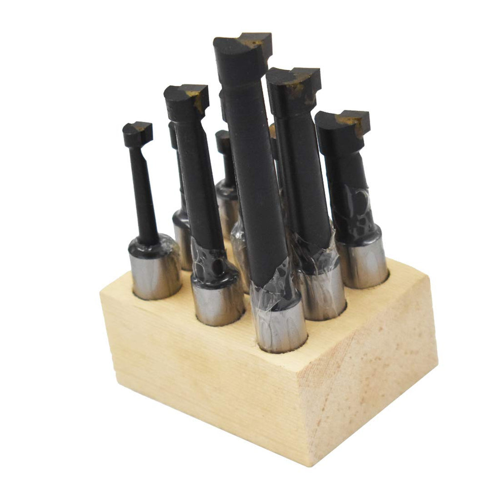 1/2 Boring Bar Set C6 9 Pcs Carbide Tipped Bars 3/4 Shank Lathe Tool