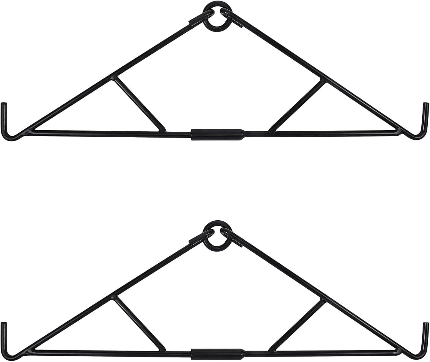 2 Pcs 700 Lbs Hunters Specialties Gambrel Deer Hanger Gambrel and Pulley Hoist Elk Deer Skinning Rack for Men Wild