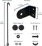 Mailbox Flag Pole for Garden Flags