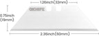 Ceramic Utility Knife Blades 10-Pack for U1, U1 Pro & U1 Ultra