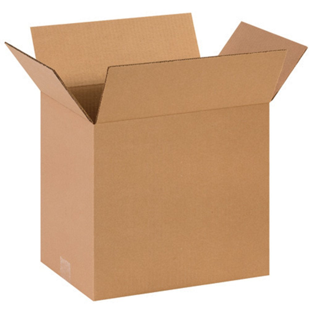 Shipping Boxes Medium 14"L x 10"W x 12"H 25-Pack - Corrugated Cardboard Box for Moving, Mailing, Packing, Packaging