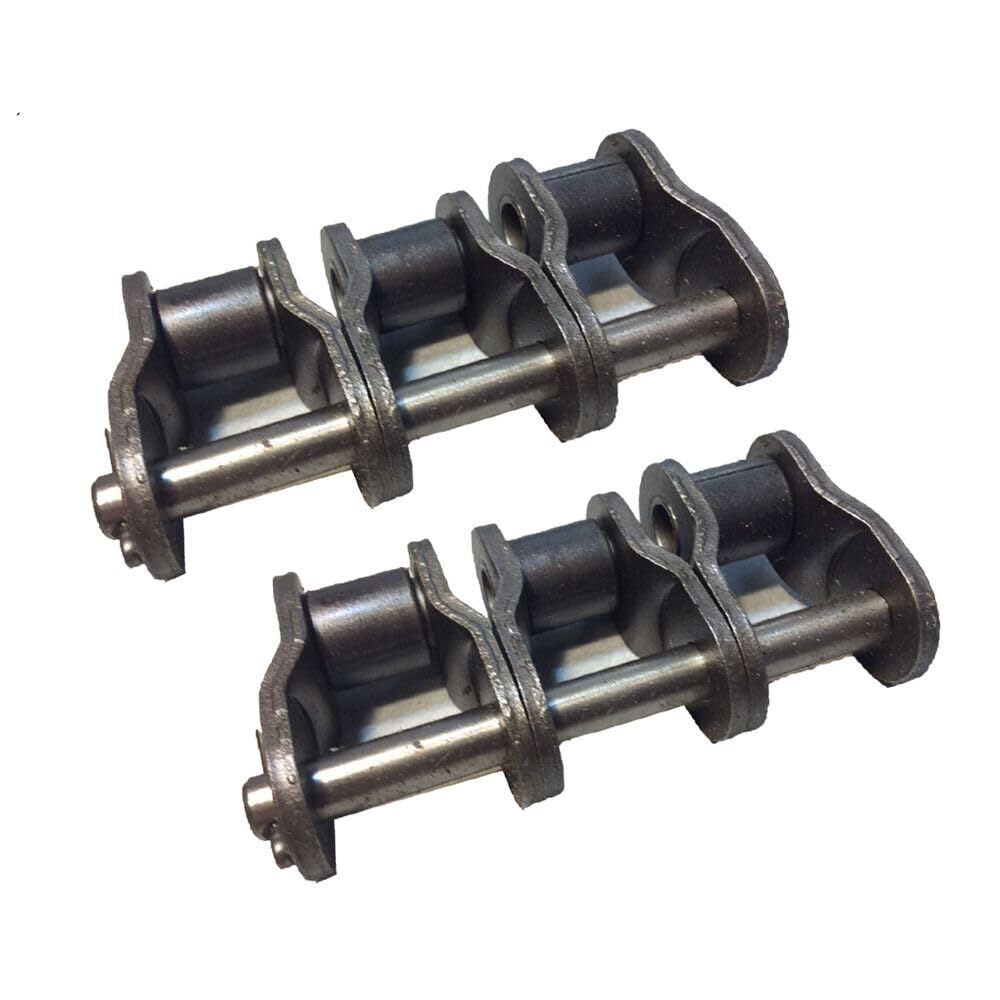 Jeremywell 80-3 Triple Strand Roller Chain Offset Link 1" Pitch - ANSI Standard (2PCS)