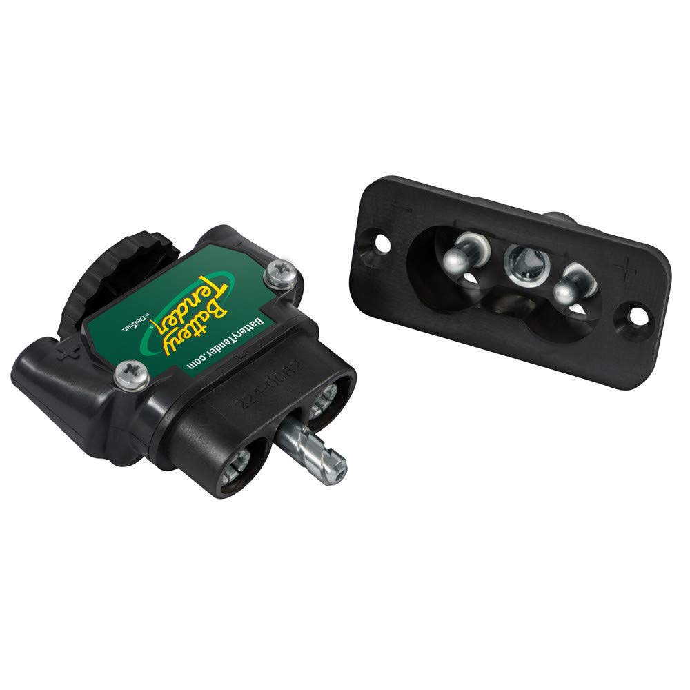 Battery Tender DC Power Connector, Black, 2" x 3.25" x 3.5"