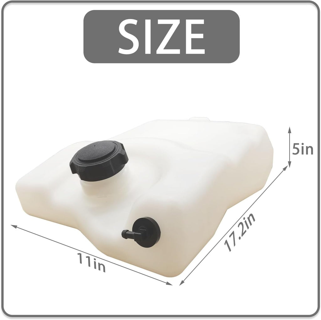 Gas Fuel Tank Compatible with john deere's 100 Series D140 L100 L108 L110 L111 L118 L130 LA105 LA115 Riding Lawn