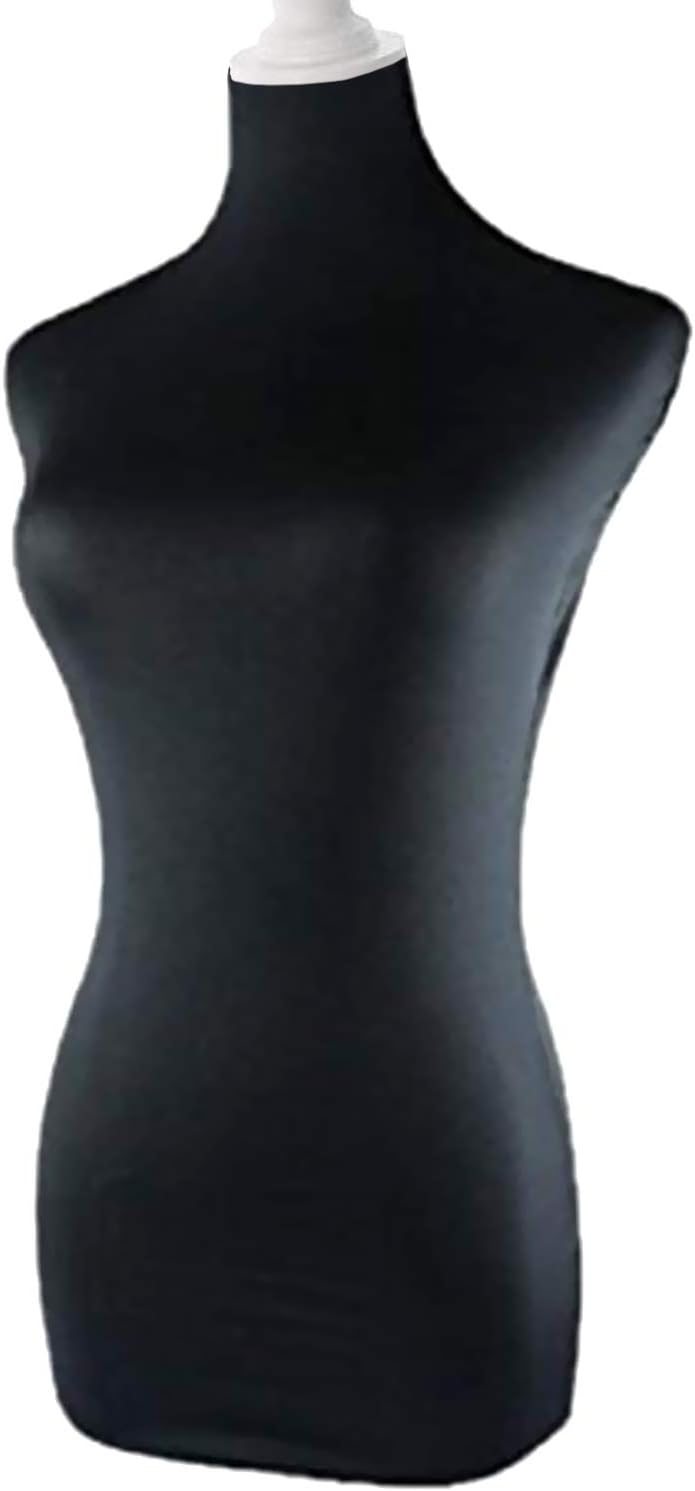 Black Superb Mannequin Fabric Cover, Soft Stretchy