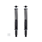 PM Auto Pair of 2 Rear Complete Shock Absorber Kit Compatible With 1991-2001 Ford Explorer