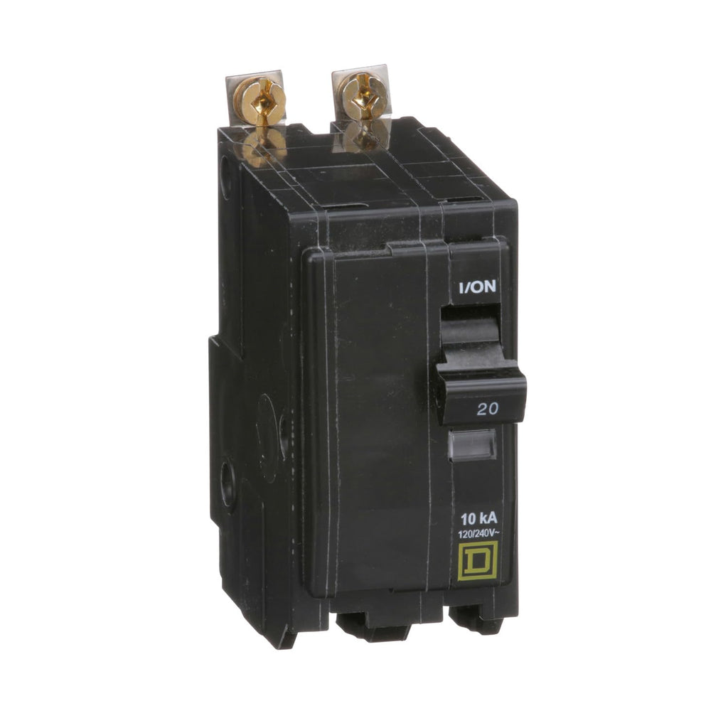Square D - QOB220CP Circuit Breaker, Black