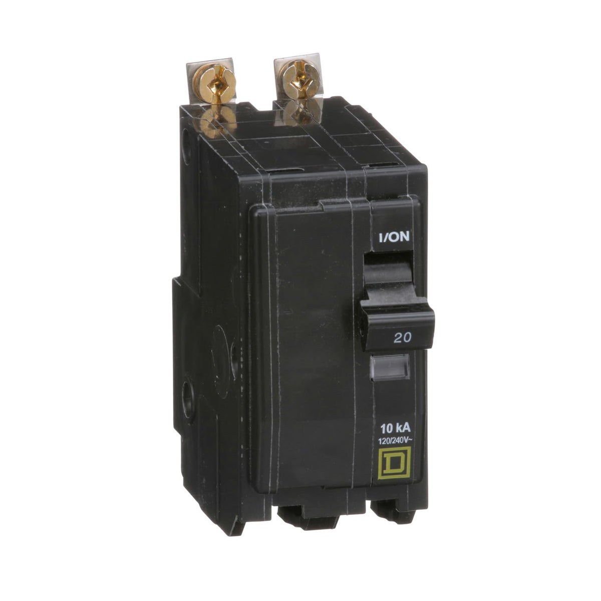 Square D - QOB220CP Circuit Breaker, Black